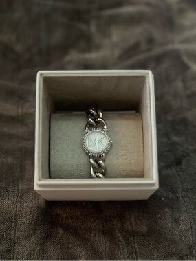 Michael Kors Petite Pavé Chain-Link Watch